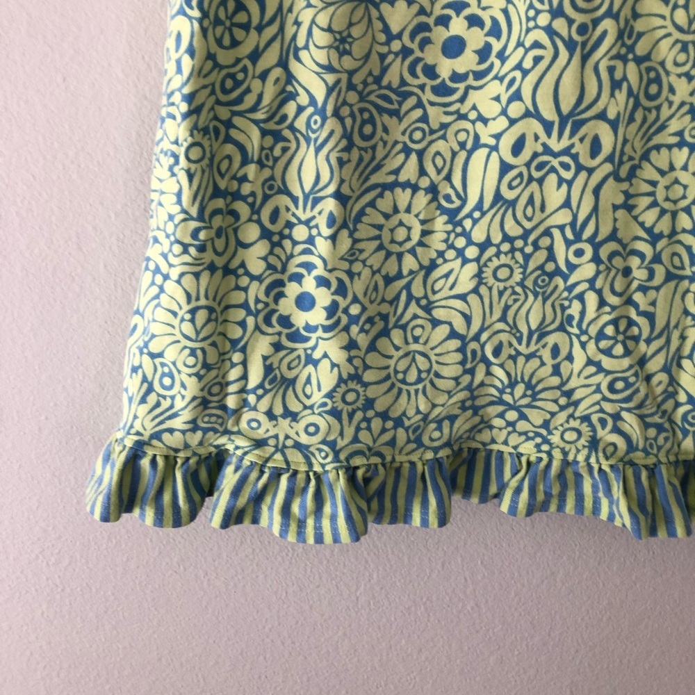 Hanna Andersson Green Boho Print Long Dress- FINAL PRICE - Picture 2 of 3